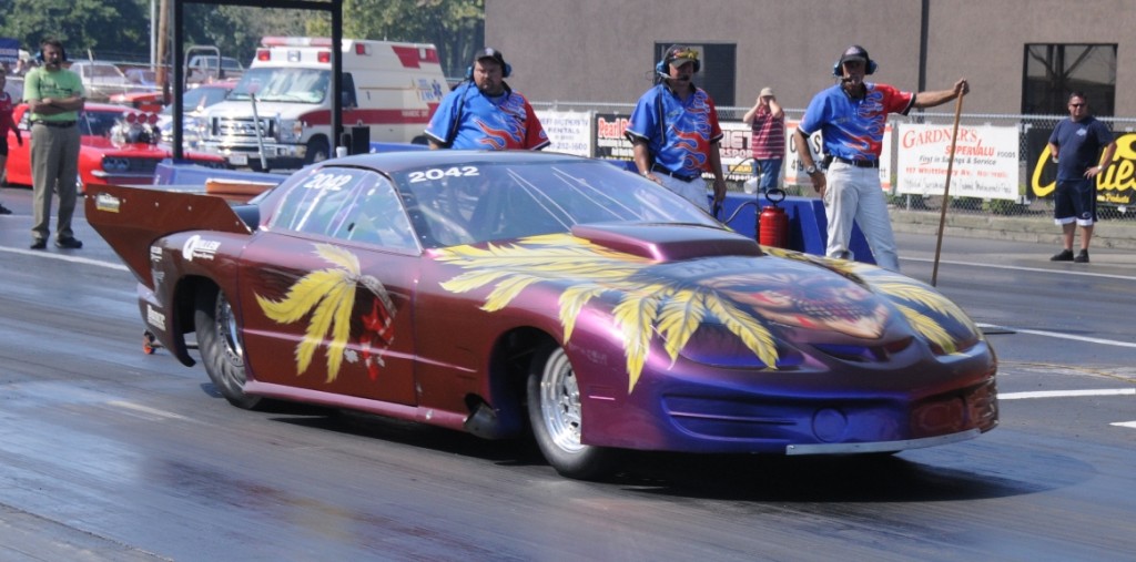 John Welter Turbo Pontiac Firebird launch at Norwalk 2010