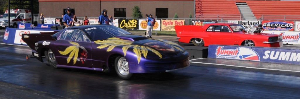 John Welter Turbo Pontiac Firebird vs Mike Cooper at Norwalk 2010