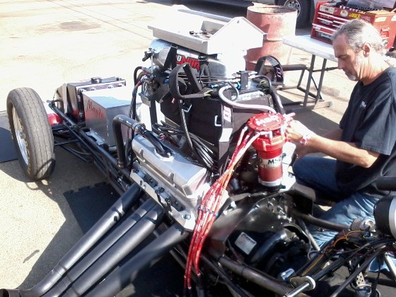 Vince Mayeda Firebird FC nitro Pontiac engine