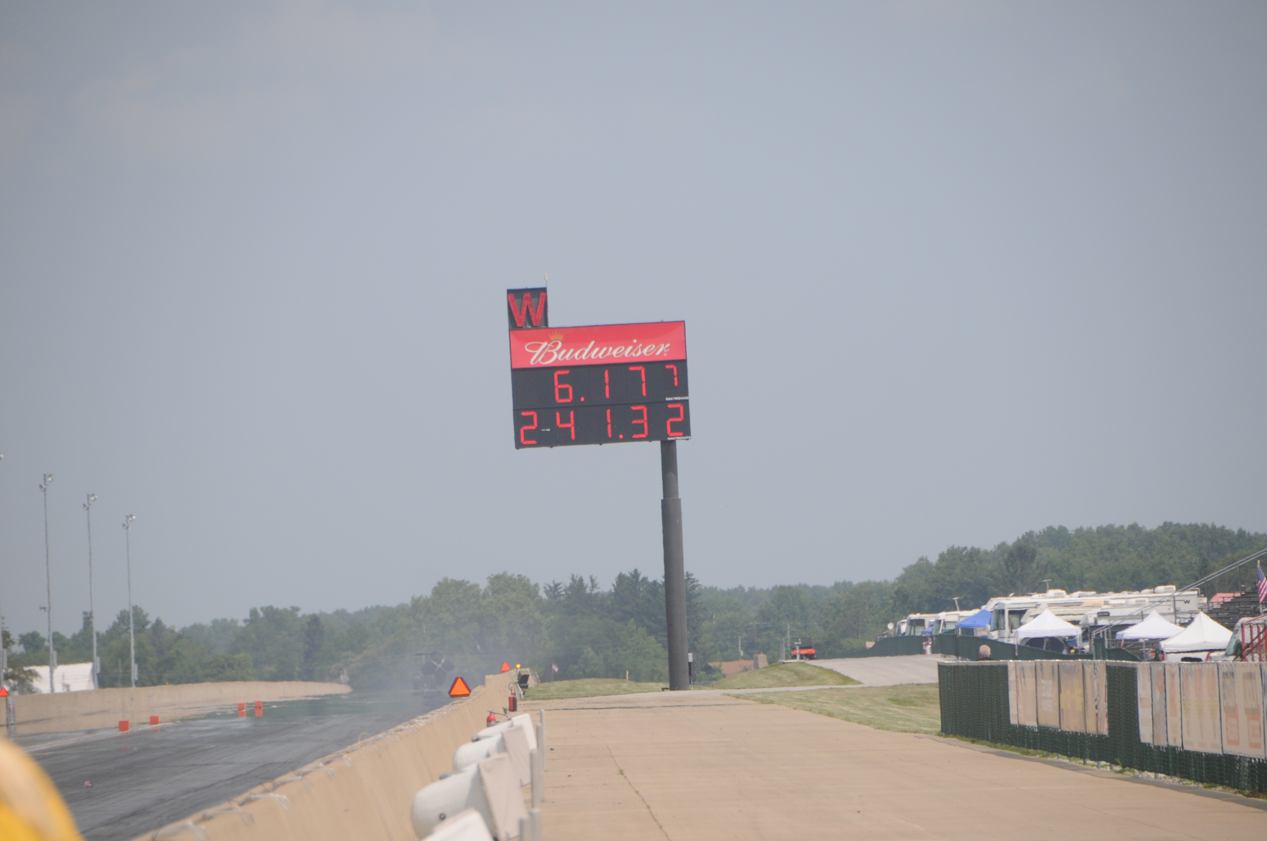 Jeff Kauffman 6.17 at 241 score board Norwalk 2014