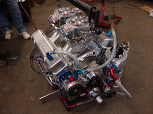 Charlie Bowers 535 Pontiac engine