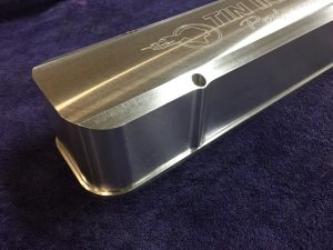 Billet-TEK Pontiac valve cover MAK design 1